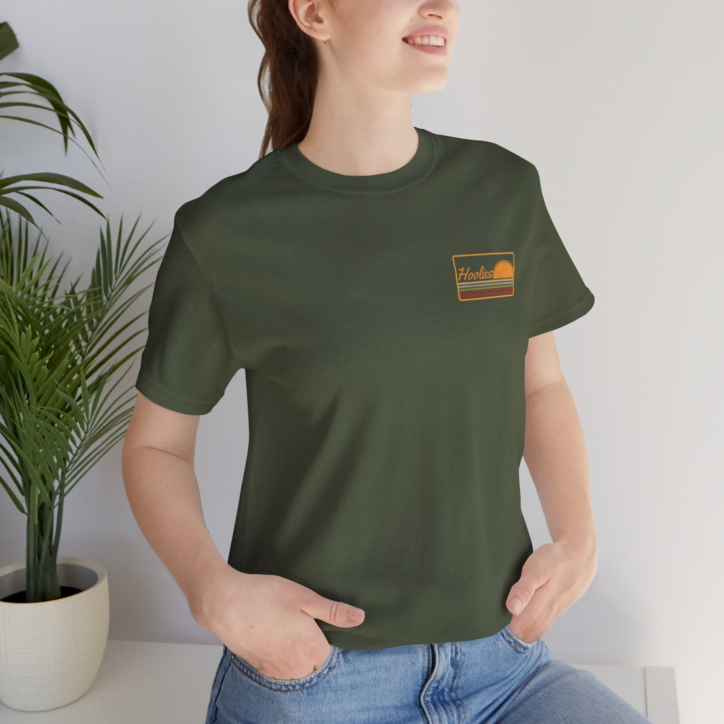 HOOLIES vintage sunset Short Sleeve Tee